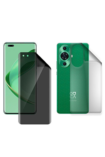 Optim Solution Set Folie Spate Hidrogel, Fata Hidrogel Privacy pentru Huawei ...