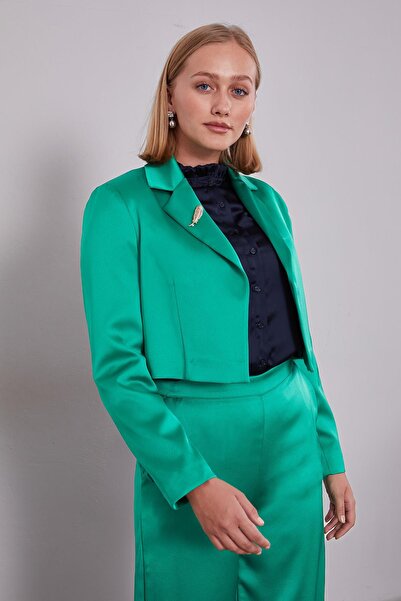 Levidor Emerald Bolero Jacket Double Suit