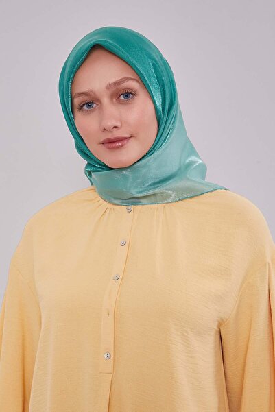 Levidor Emerald Double Color Amber Scarf