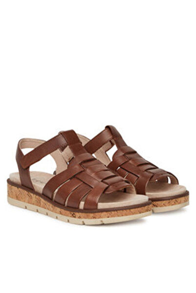 Caprice Γυναικεία Σανδάλια καφέ CAPRICE-9-28715-44 303 COGNAC NAPPA