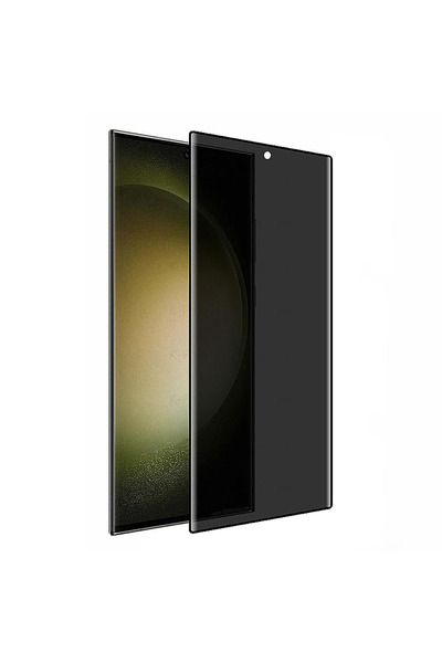 Optim Solution Folie Top PRIVACY pentru Samsung Galaxy S25 Ultra, Sticla Securizata Anti-Spy S-Class, Negru