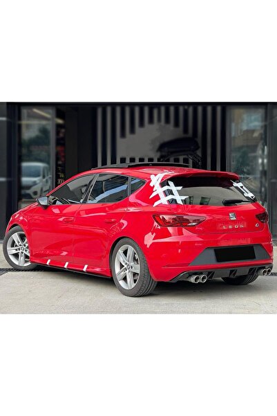 bestuning Seat Leon Mk3 Fr 2017-2020 Difüzör (Plastik) Parlak Siyah