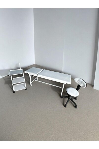 BAŞARI MEDİKAL KLASİK SEDYE SETİ (KLASİK SEDYE, Z TİPİ ETAJER , TABURE)