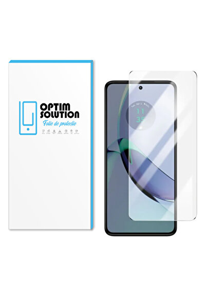 Optim Solution Folie Sticla securizata Noble 2.5D pentru Motorola Moto G84, Rezistenta 9H, Clear