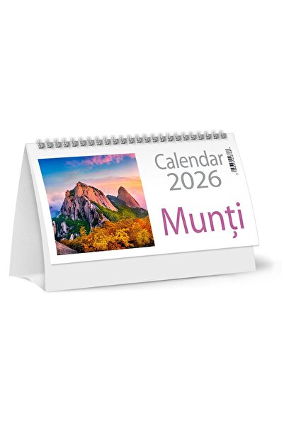 Libra Calendar de birou 2026 Munți