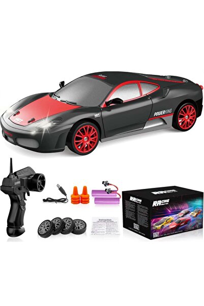 KidProtect Masinuta Telecomanda 2-1 SkidForce Pro, 1:24, 4 x 4, Lumini Led, Viteza Max 15 km/h