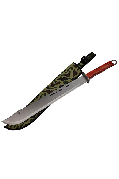 Depox Lovecký meč, Seoul Soul, nerezová ocel, dřevěná rukojeť, 70 cm, hnědá