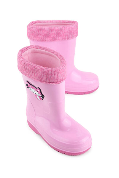 MİYA KIŞLIK GEZER ÇOCUK SU GEÇİRMEZ İÇİ POLAR SICAK ASTARLI KIZ ERKEK YAĞMUR ÇİZMESİ BOT