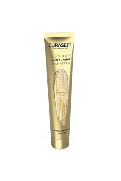 CURASEPT Pastă de dinți Luxury Whitening Gold, albire intensă a dinților, cu ...