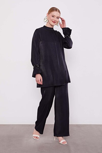 Levidor Σετ δύο τεμαχίων με λεπτομέρειες από μαύρη πέτρα