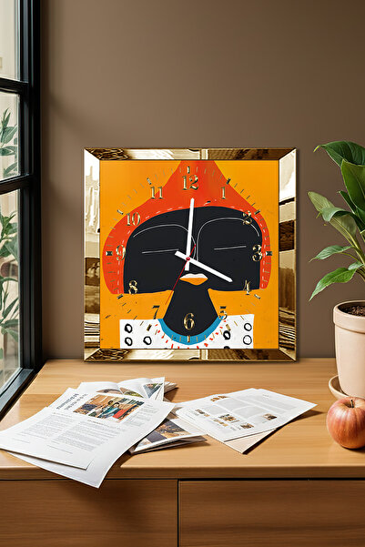 Zevahir Mobilya Dekorasyon Ceas de perete decorativ din MDF cu tematică Mood ...