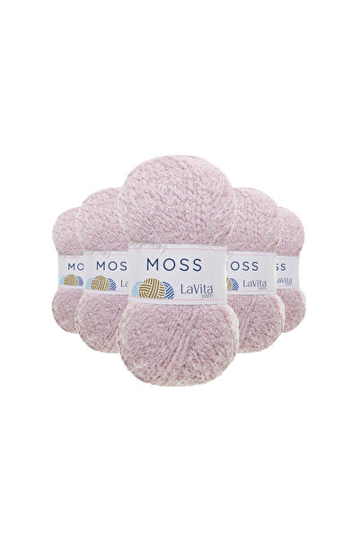 LaVita Yarn Fir de tricotat manual Moss Fuzzy 45% Poliamidă 55% Acrilic Premi...