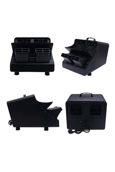 Depox Stroj na balónky, bezdrátové dálkové ovládání, černý, 220V