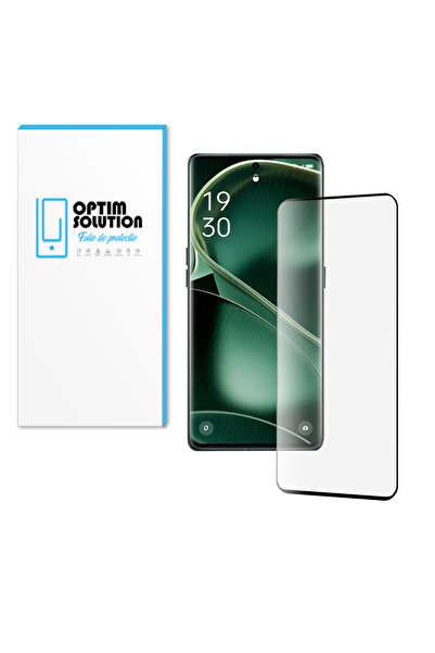 Optim Solution Folie Sticla securizata Gallant 5D pentru Oppo Find X8 Pro, Curved Screen, Negru