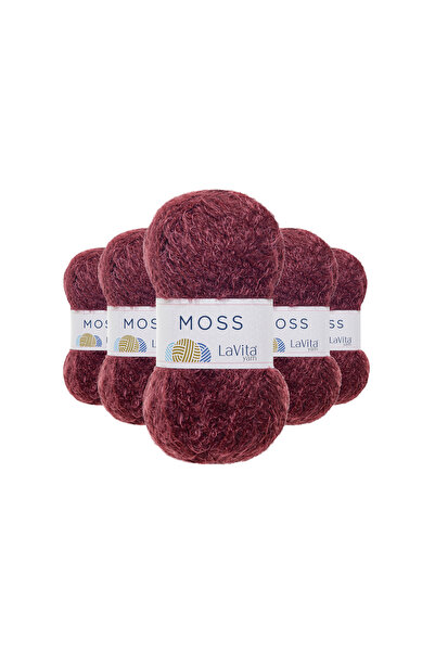 LaVita Yarn Moss Fuzzy прежда за ръчно плетене 45% полиамид 55% премиум акрил...
