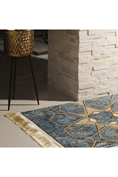 Segadty Marble Design Prayer Rug – Soft Elegant Non-Slip Islamic Mat for Men & Women 110x70 cm