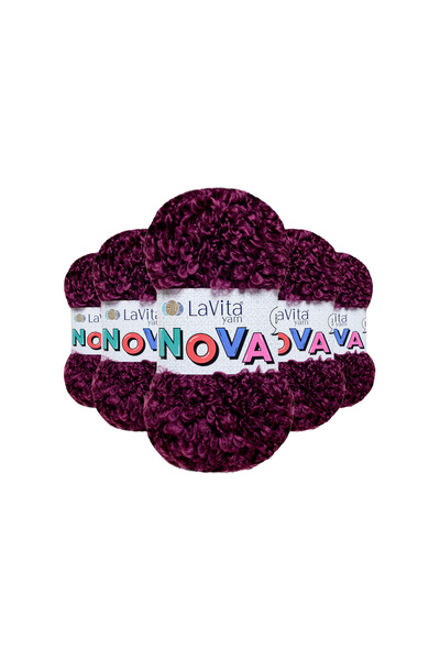 LaVita Yarn Fir de tricotat manual Nova 20% Poliester 80% Acrilic 500gr 5 BUC...