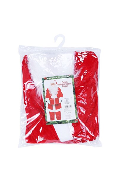 Flippy ® Santa Claus Costume for Men, Adult, 5 Pieces, Velvet
