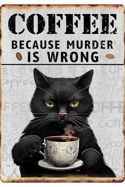 TELLGRAF ملصق بتصميم الشاي والقهوة (21x30 سم)