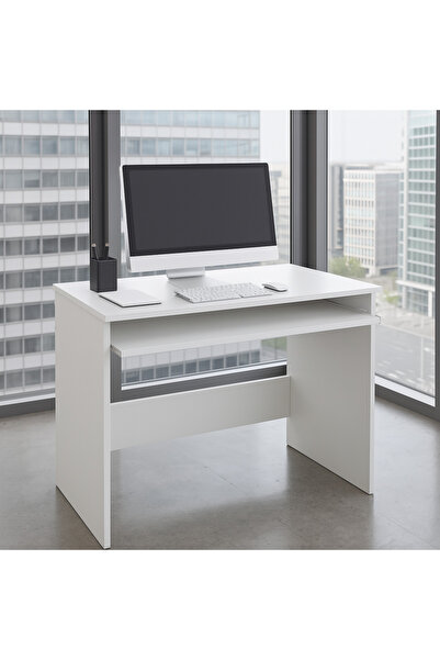 UnicSpot Birou Ivett, alb, 80x48x73 cm