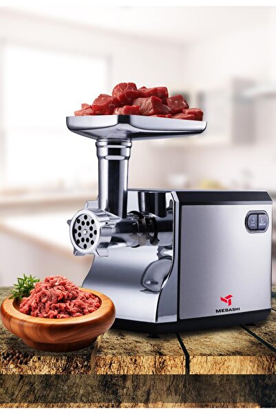 MEBASHI Stainless Steel Meat Grinder (ME-MG1003SB)