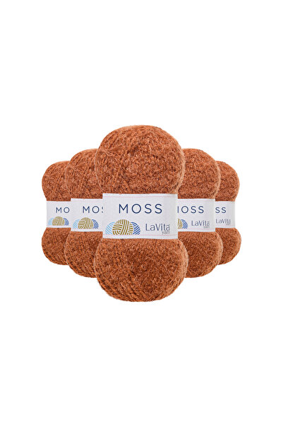 LaVita Yarn خيط حياكة يدوي من شعر الطحالب 45% بولي أميد 55% أكريليك فاخر 500 ...