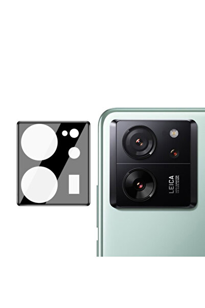 Optim Solution Φιλμ Κάμερας για Xiaomi 13T \ 13T Pro από σκληρυμένο γυαλί, μαύρο