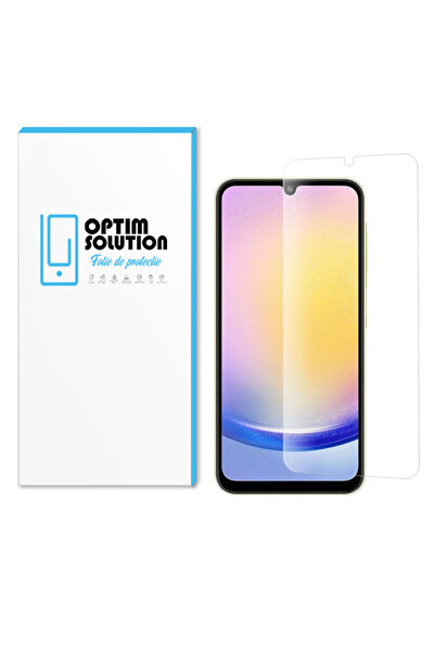 Optim Solution Folie Sticla securizata Noble 2.5D pentru Samsung Galaxy A05s, Rezistenta 9H, Clear