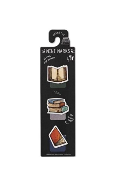 İF Mini Marks Magnetic Mini Bookmark Set of 3 Books