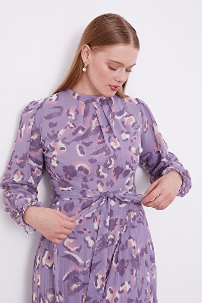 Levidor Φόρεμα με λεπτομέρεια με μανίκια με βολάν