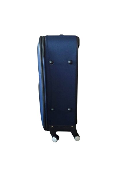 Naimeed Company Cărucior de călătorie, mare, Naimeed D7176, 4 roți duble la 360 de grade, material textil, blocare cu cifru, albastru