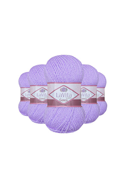 LaVita Yarn Νήμα για πλέξιμο στο χέρι Gonca 100% Ακρυλικό 500γρ 5 ΤΕΜΑΧΙΑ (51...