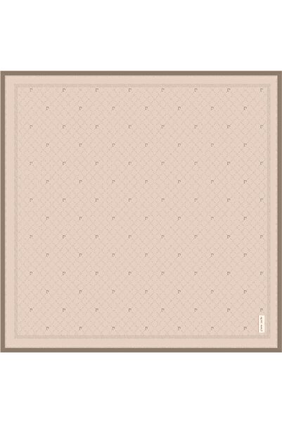 Pierre Cardin Monogram Saf İpek Sura Eşarp 9068230