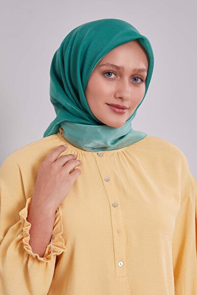 Levidor Emerald Double Color Amber Scarf