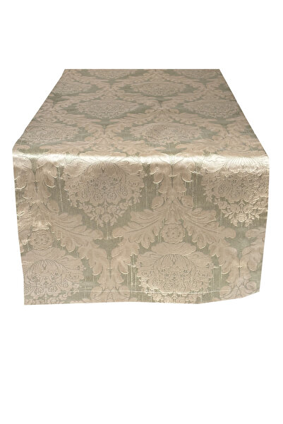 YASTIKMİNDER BY MELEK GÜVEN Tafta Fıstık Krem Ottoman Osmanlı Damask Kaftan R...