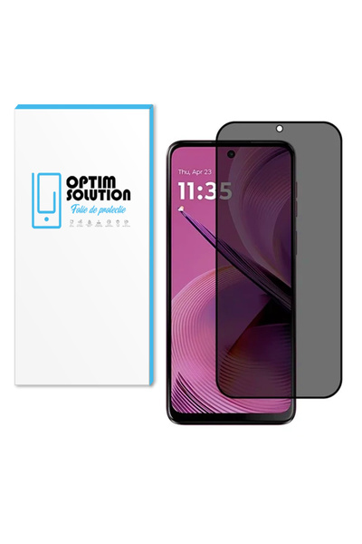 Optim Solution Folie Noble PRIVACY pentru Motorola Moto G54, Sticla Securizat...