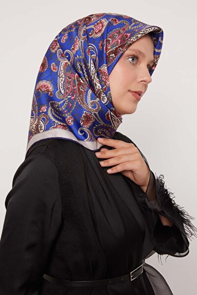 Levidor وشاح حريري منسوج بنمط ريترو مختلط من ساكس