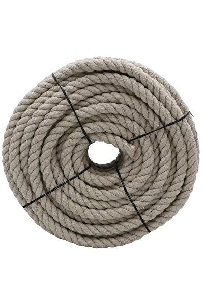 Generic AL ARQAM Cotton Rope 6mm x 40 Yards – Durable, Heavy-Duty Natural Twisted Rope for Crafts