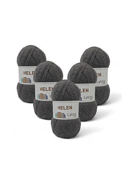 LaVita Yarn Helen Hand Knitting Yarn 100% Exclusive Polyamide 500Gr 5 Pcs (98...