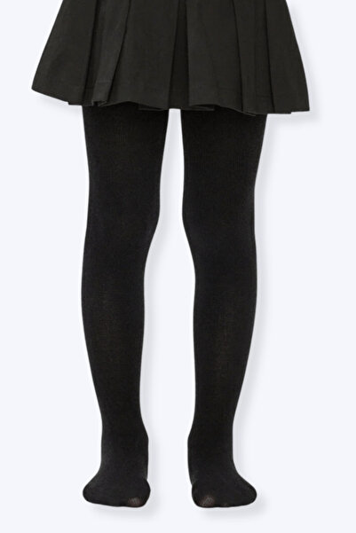 CiciTime Çocuk Modası Chiloți negri din bumbac de iarnă lavabili pentru fete