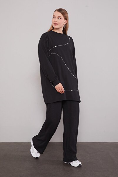 Levidor Διπλό Σετ με Μαύρη Ρίγα Πέτρα με Λεπτομέρειες