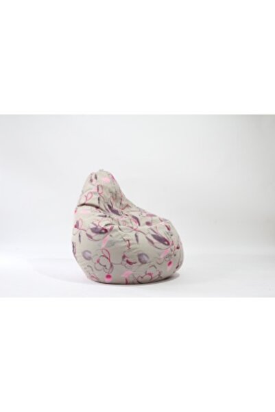 Pufrelax Fotoliu Nirvana Hobbit Pufrelax, Material Textil - Flower Buds