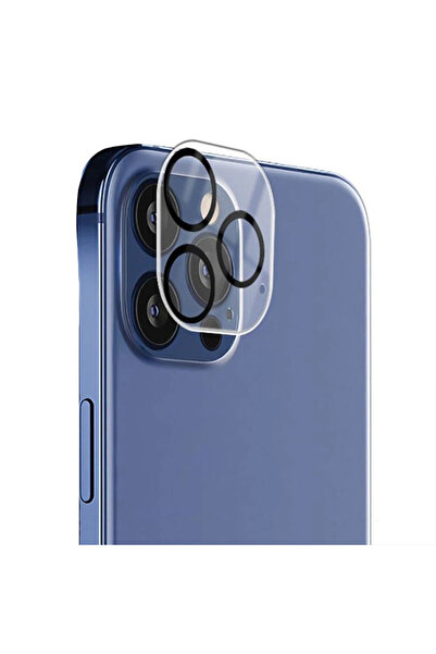 Optim Solution Folie Camera pentru Apple iPhone 12 Pro 3D Sticla securizata, Clear