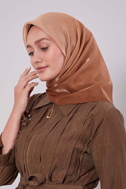 Levidor Milky Brown Double Color Amber Scarf