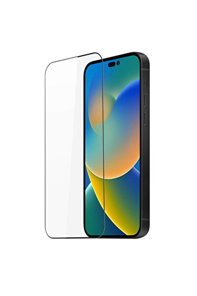 Optim Solution Screen Protector for Apple iPhone 14, Crystal Clean Tempered G...