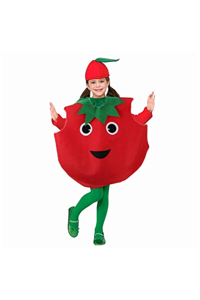 Depox Červený zeleninový kostým, DEPOX, červený, univerzální velikost