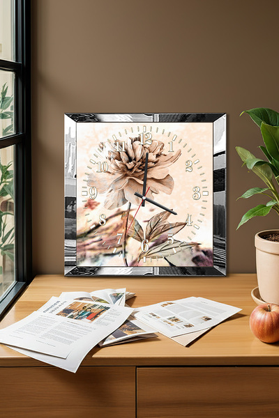 Zevahir Mobilya Dekorasyon Διακοσμητικό ρολόι τοίχου MDF με θέμα το νοσταλγικ...