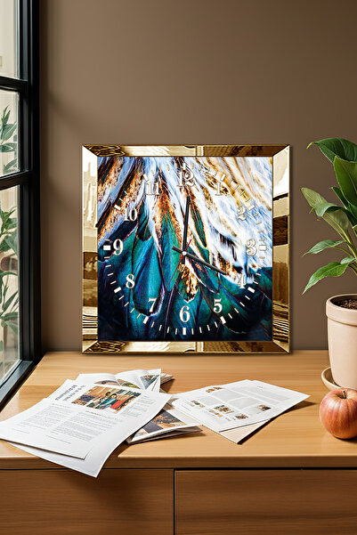 Zevahir Mobilya Dekorasyon Ceas de perete decorativ din MDF cu tematică cu pe...
