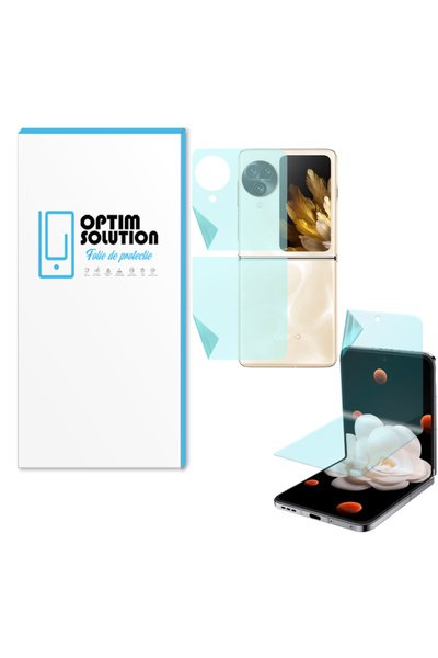 Optim Solution Folie Hidrogel Ecrane + Spate pentru Oppo Find N3 Flip, Silico...