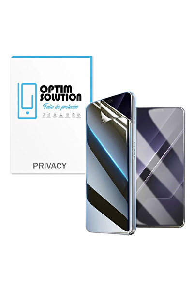 Optim Solution Μικρές Αγγελίες για το Xiaomi Poco F5, Αντικατασκοπευτική Σιλικόνη Υδρογέλης, Ματ Υφή, Εύκαμπτη